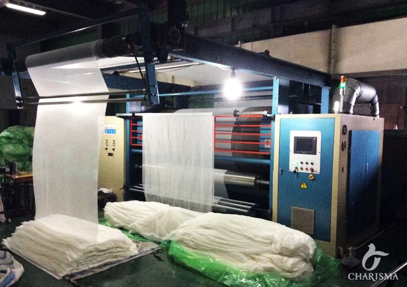 有紡襯布底布整理車間